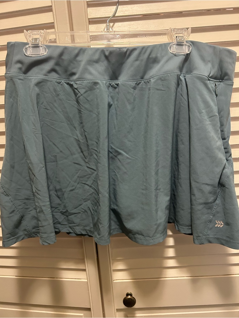 Light Blue Women's Active Skirt